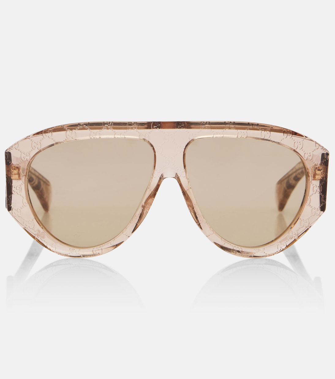 Gucci - GG shield sunglasses