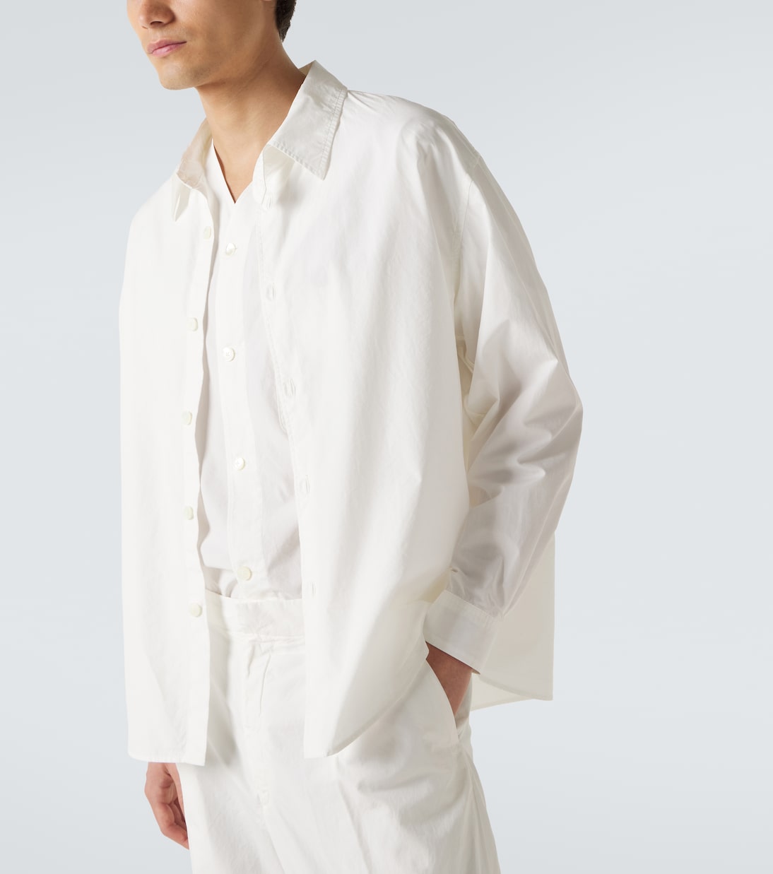 Auralee - Cotton poplin shirt