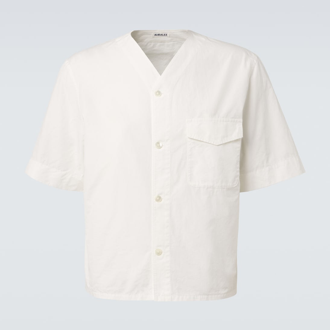Auralee - Cotton poplin shirt