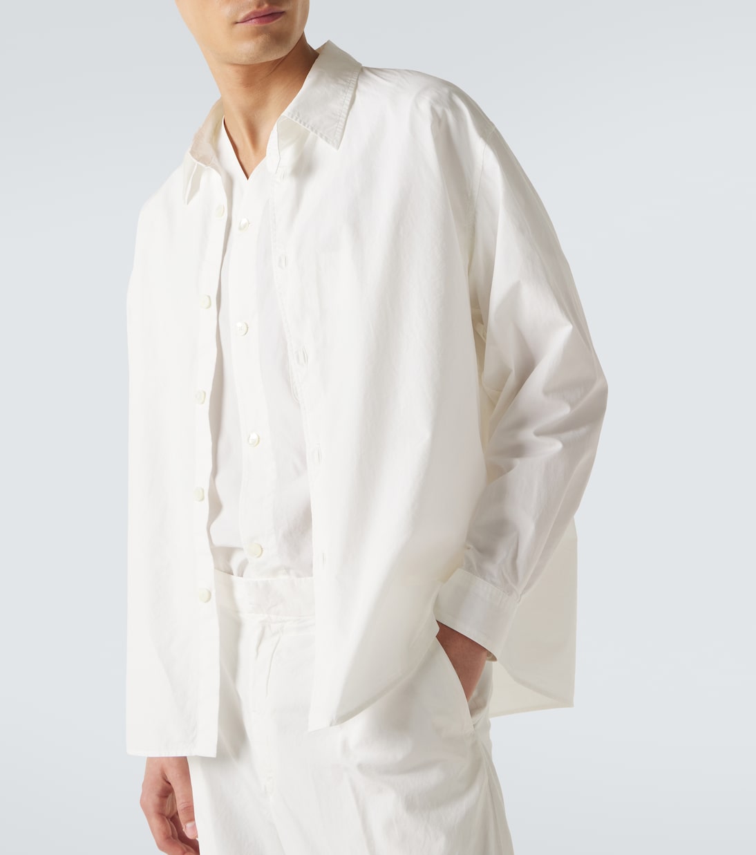 Auralee - Cotton poplin shirt