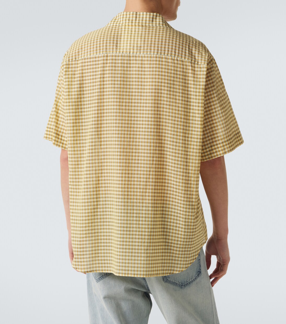 Auralee - Gingham cotton shirt