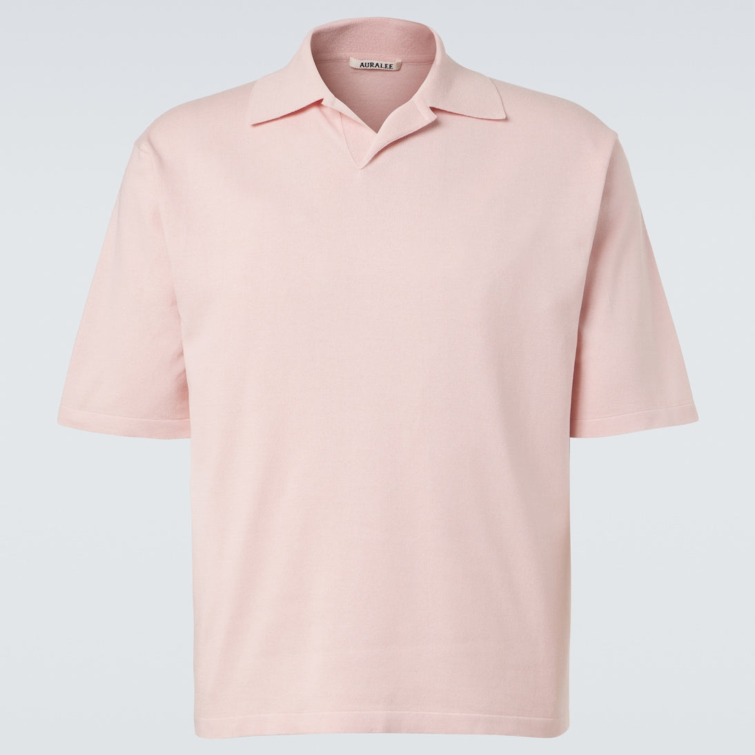 Auralee - Silk polo shirt