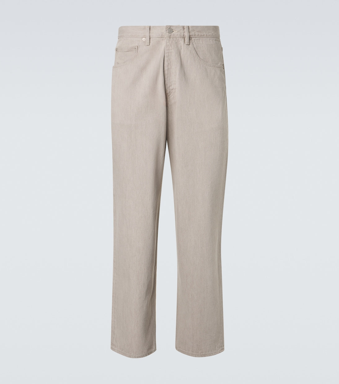 Auralee - Hard Twist faded wide-leg jeans