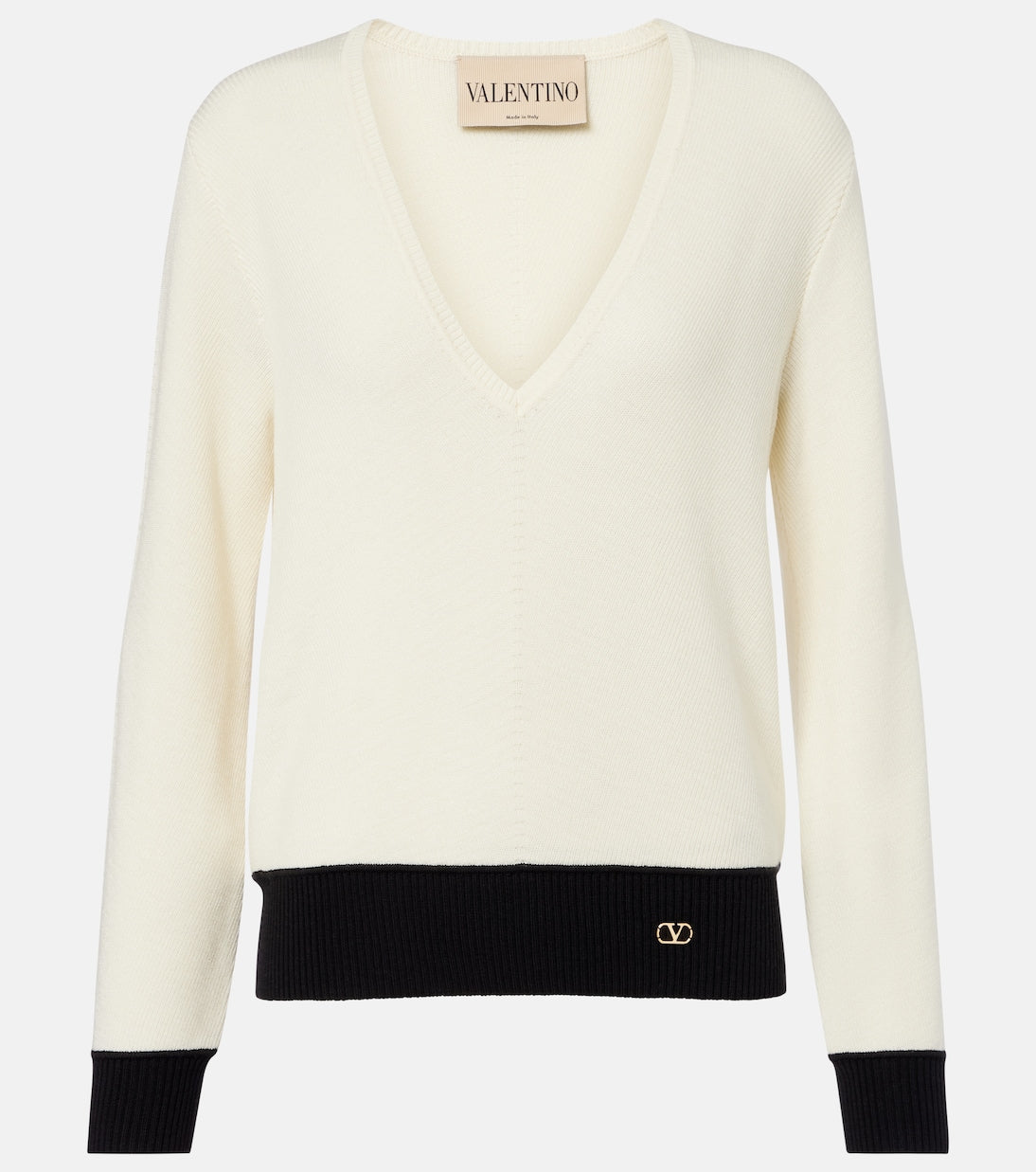 Valentino Garavani - VLogo wool-blend sweater