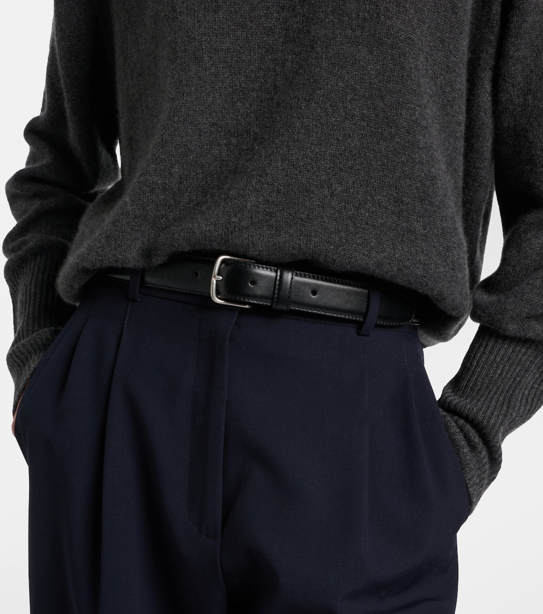 The Row - Classic leather belt