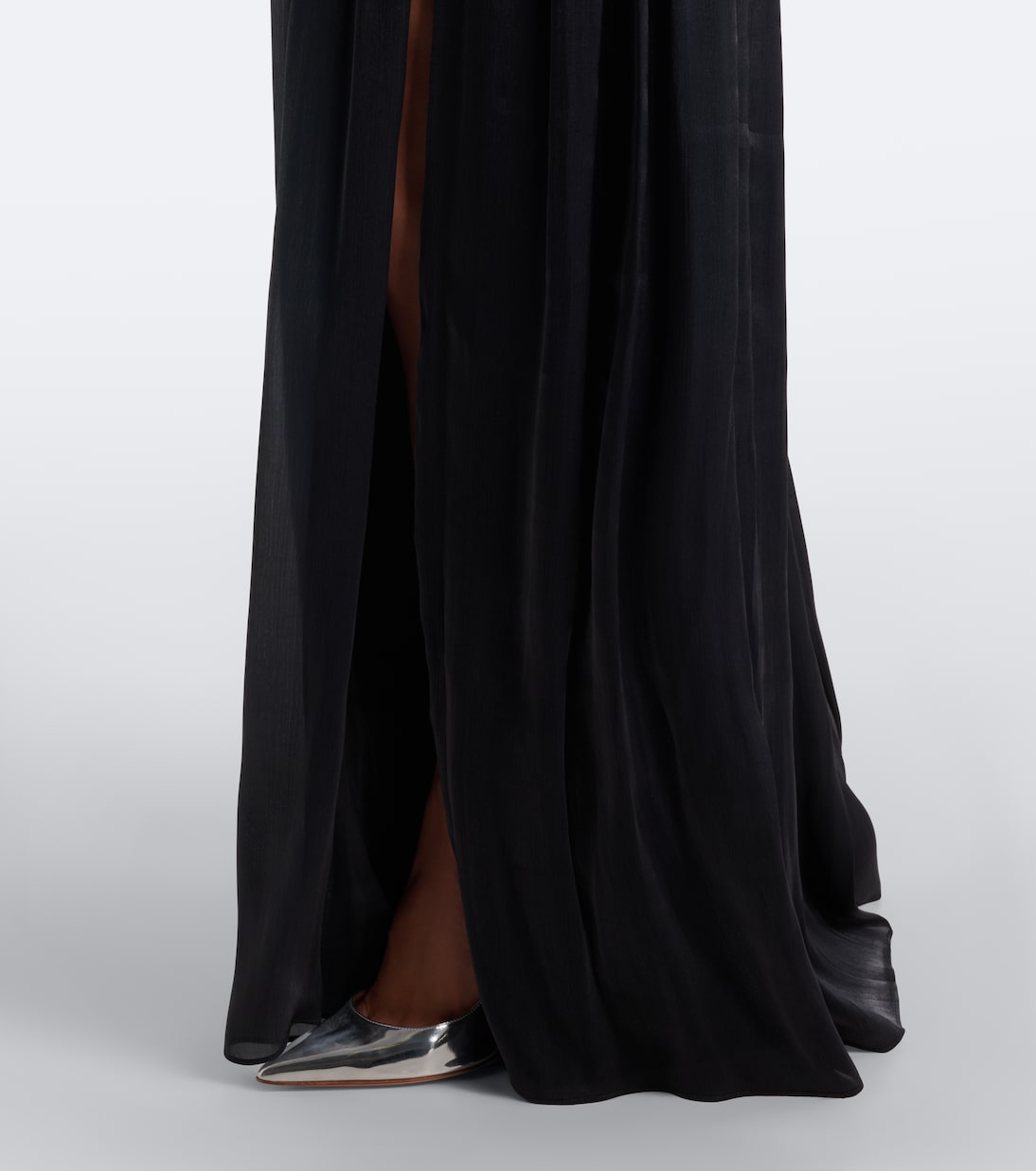 Costarellos - Branka embellished georgette gown
