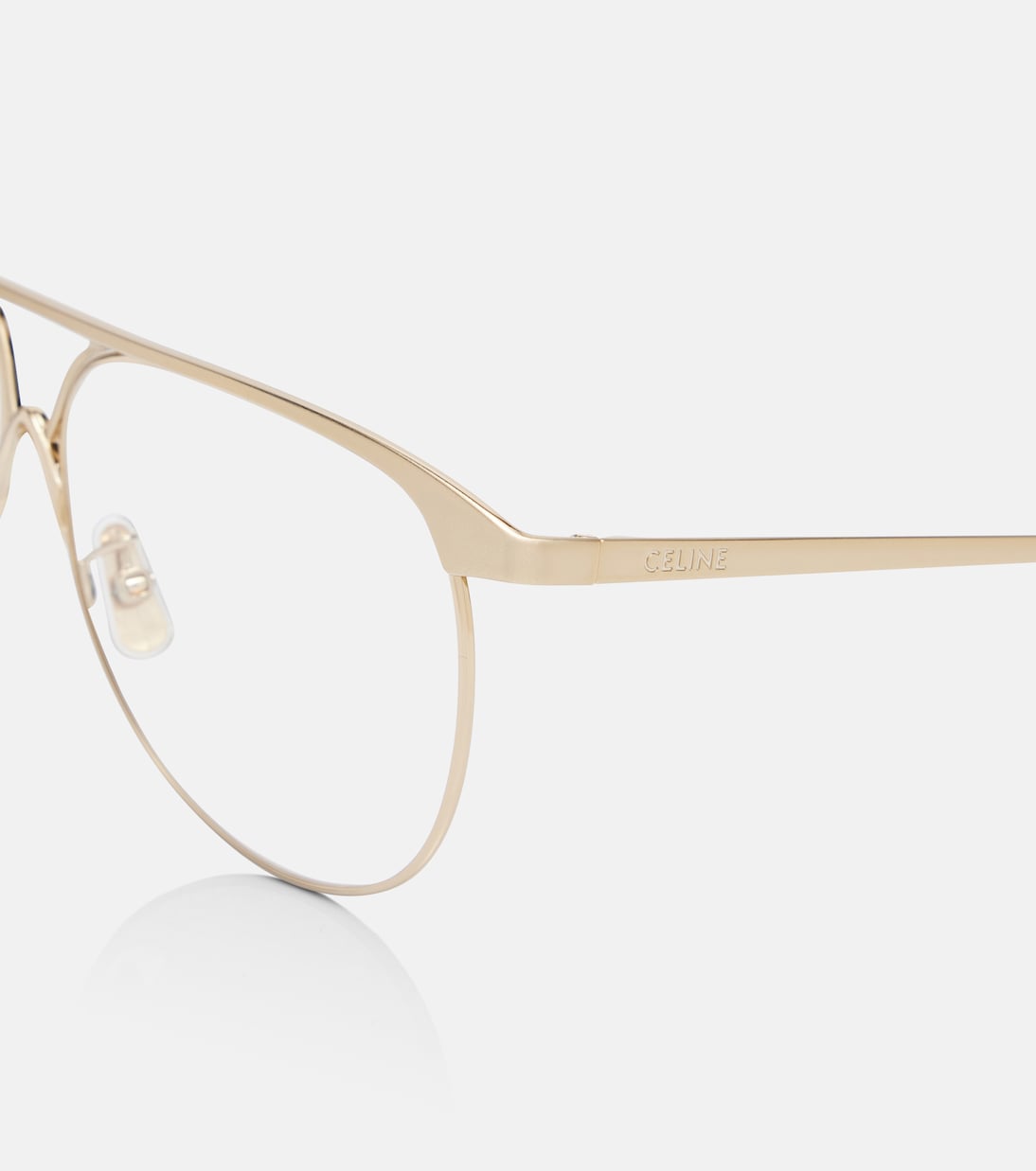 Celine Eyewear - Metal aviator glasses