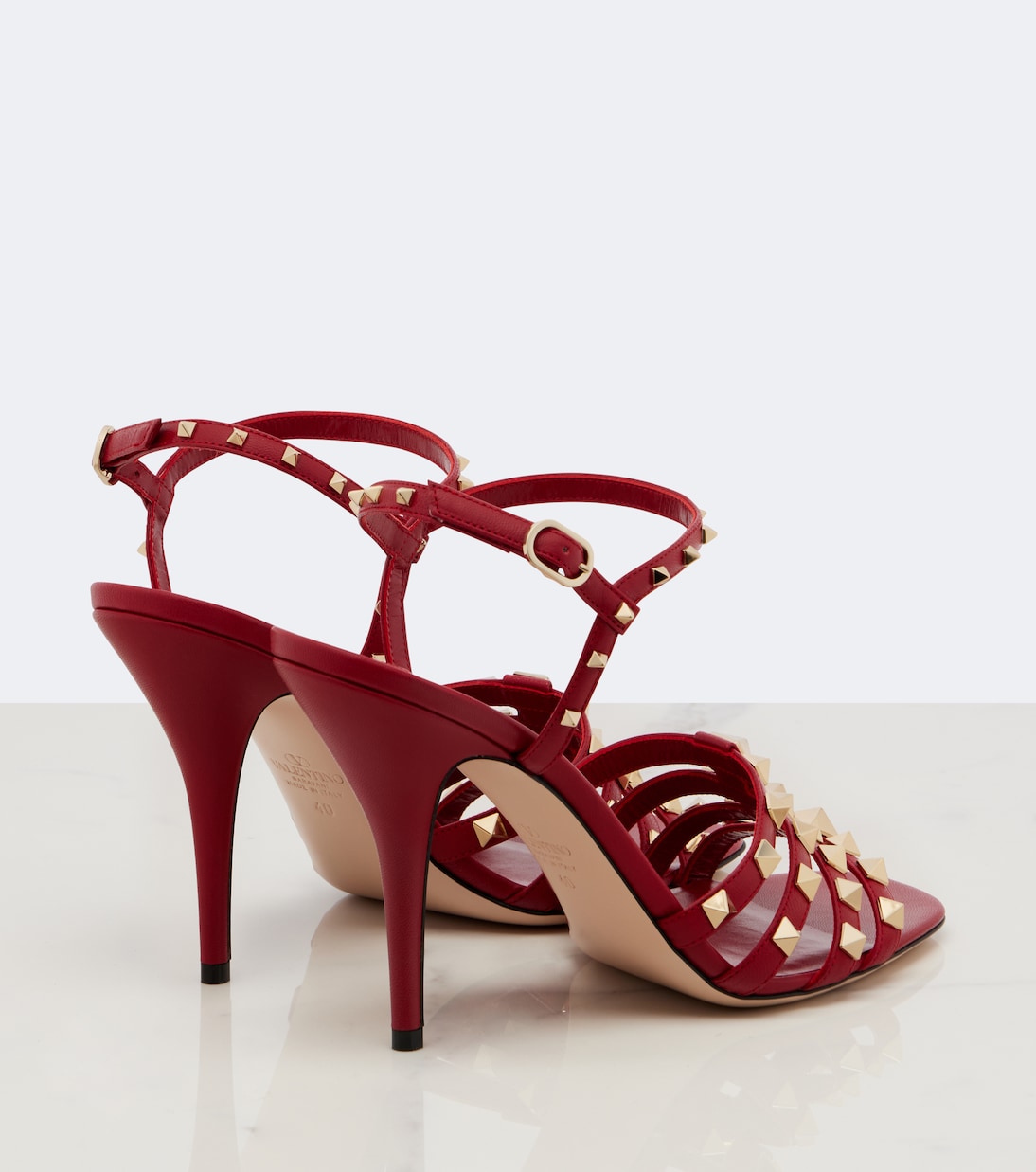 Valentino Garavani - Rockstud leather sandals