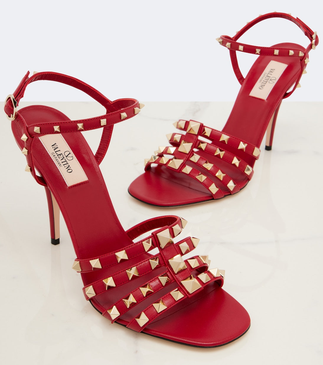 Valentino Garavani - Rockstud leather sandals