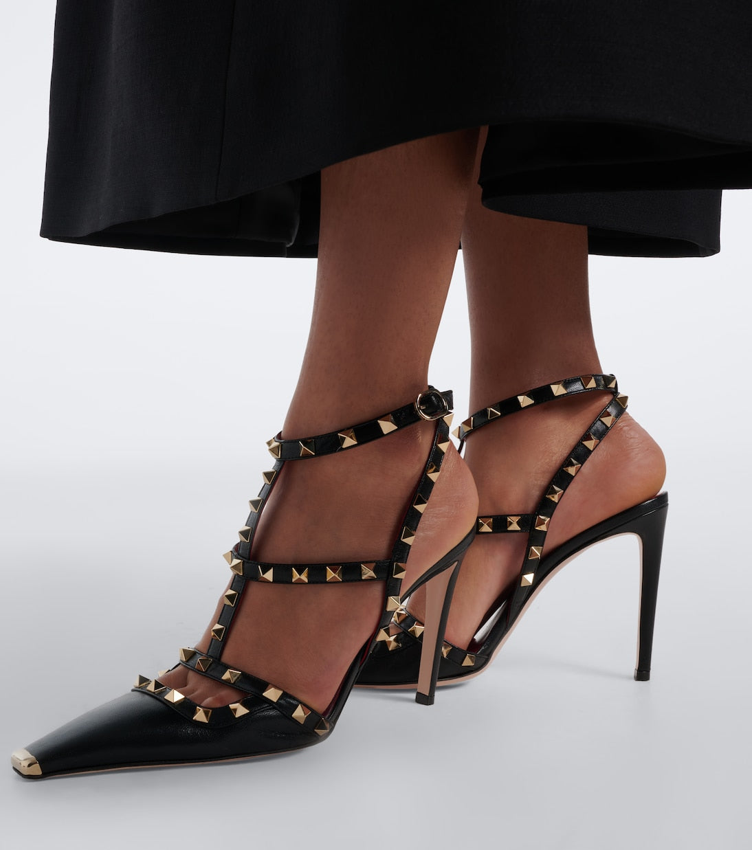 Valentino Garavani - Rockstud leather pumps