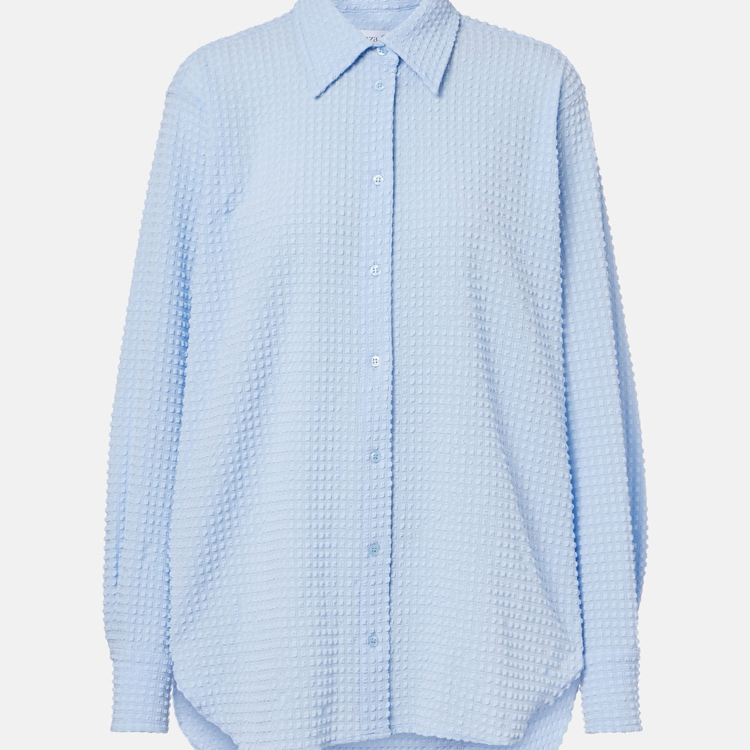 Hunza G - Resort oversized seersucker shirt