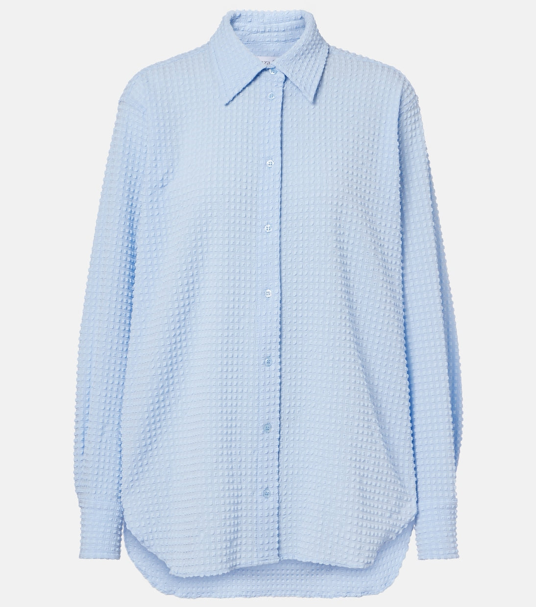 Hunza G - Resort oversized seersucker shirt