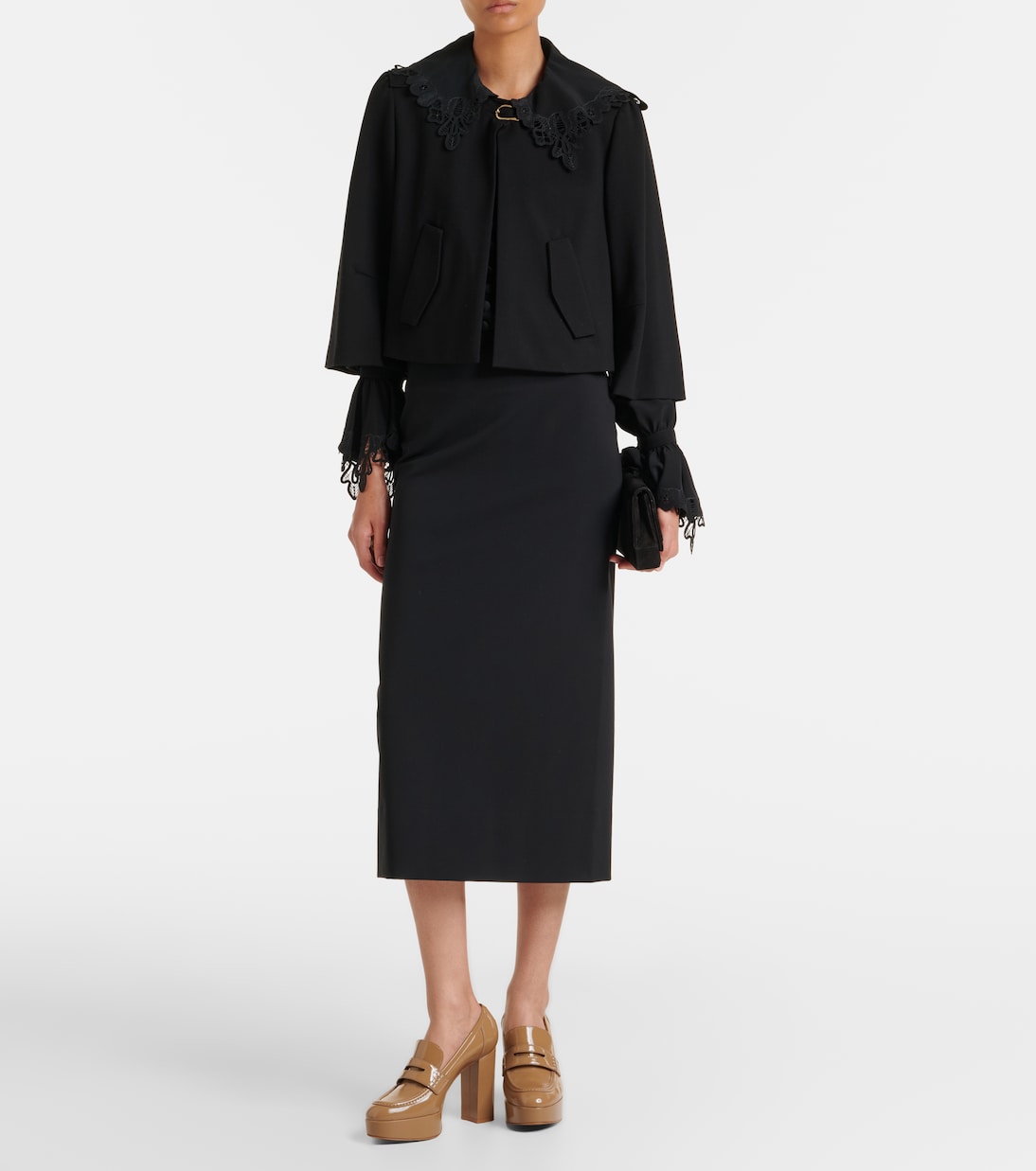 Gianvito Rossi - Jenna leather loafer pumps