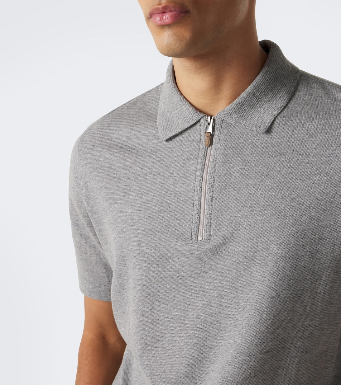Canali - Cotton and cashmere polo sweater