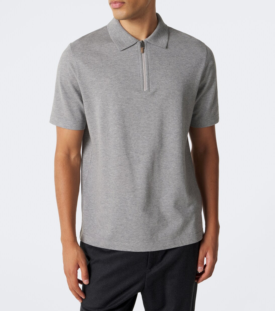 Canali - Cotton and cashmere polo sweater