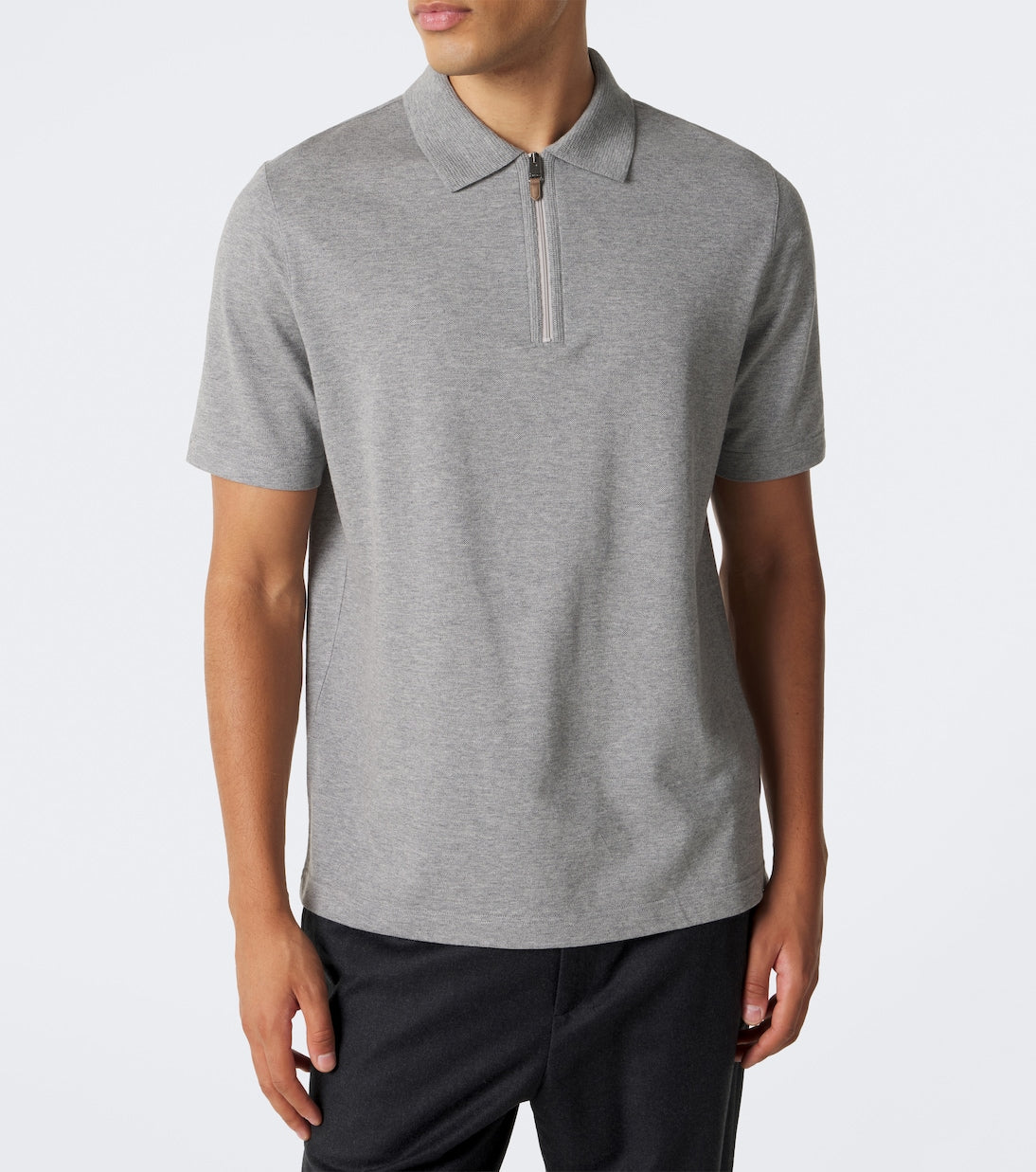 Canali - Cotton and cashmere polo sweater