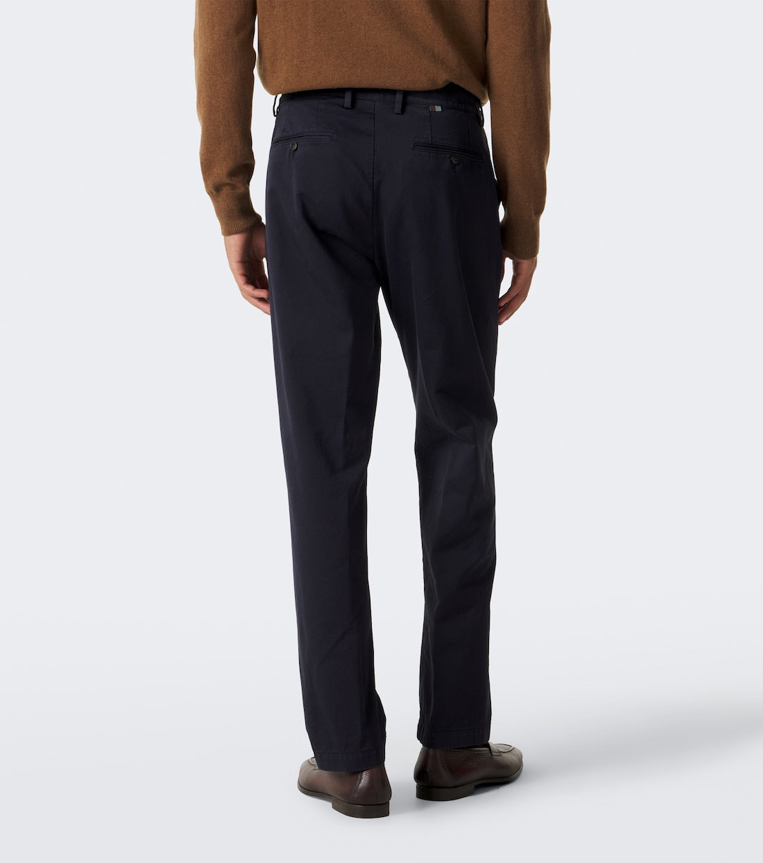 Canali - Cotton straight chinos