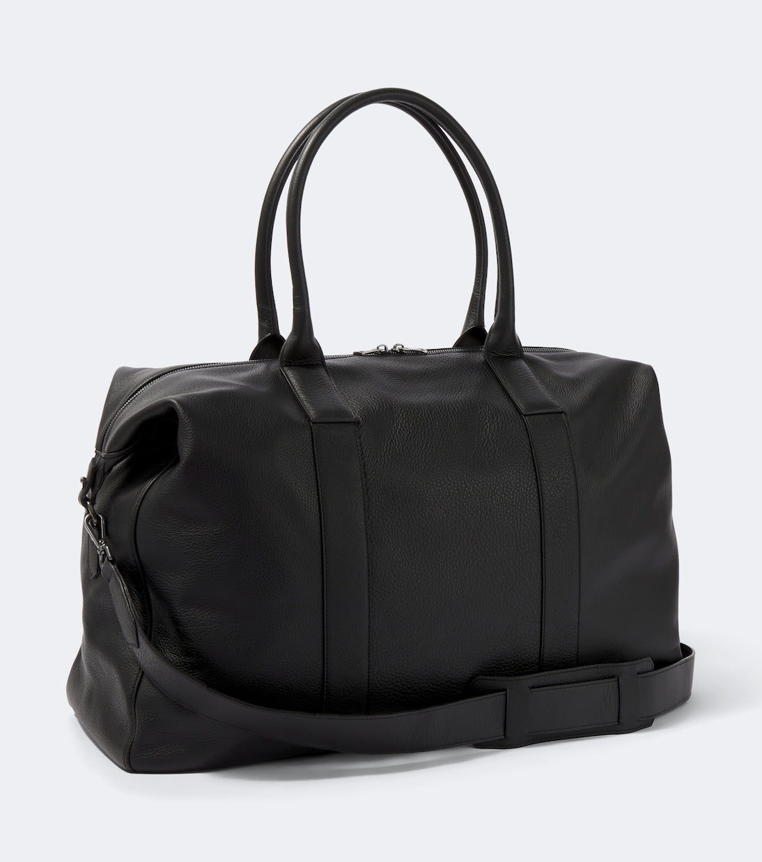 Canali - Leather duffel bag