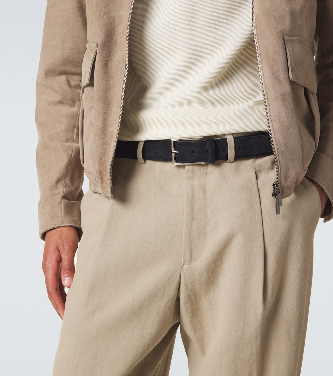 Canali - Suede belt