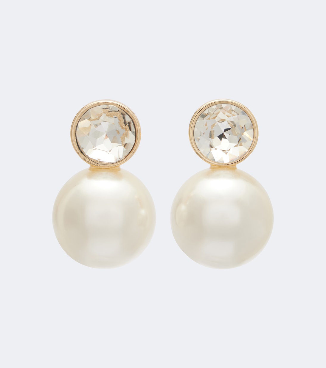 Carolina Herrera - Crystal-embellished earrings