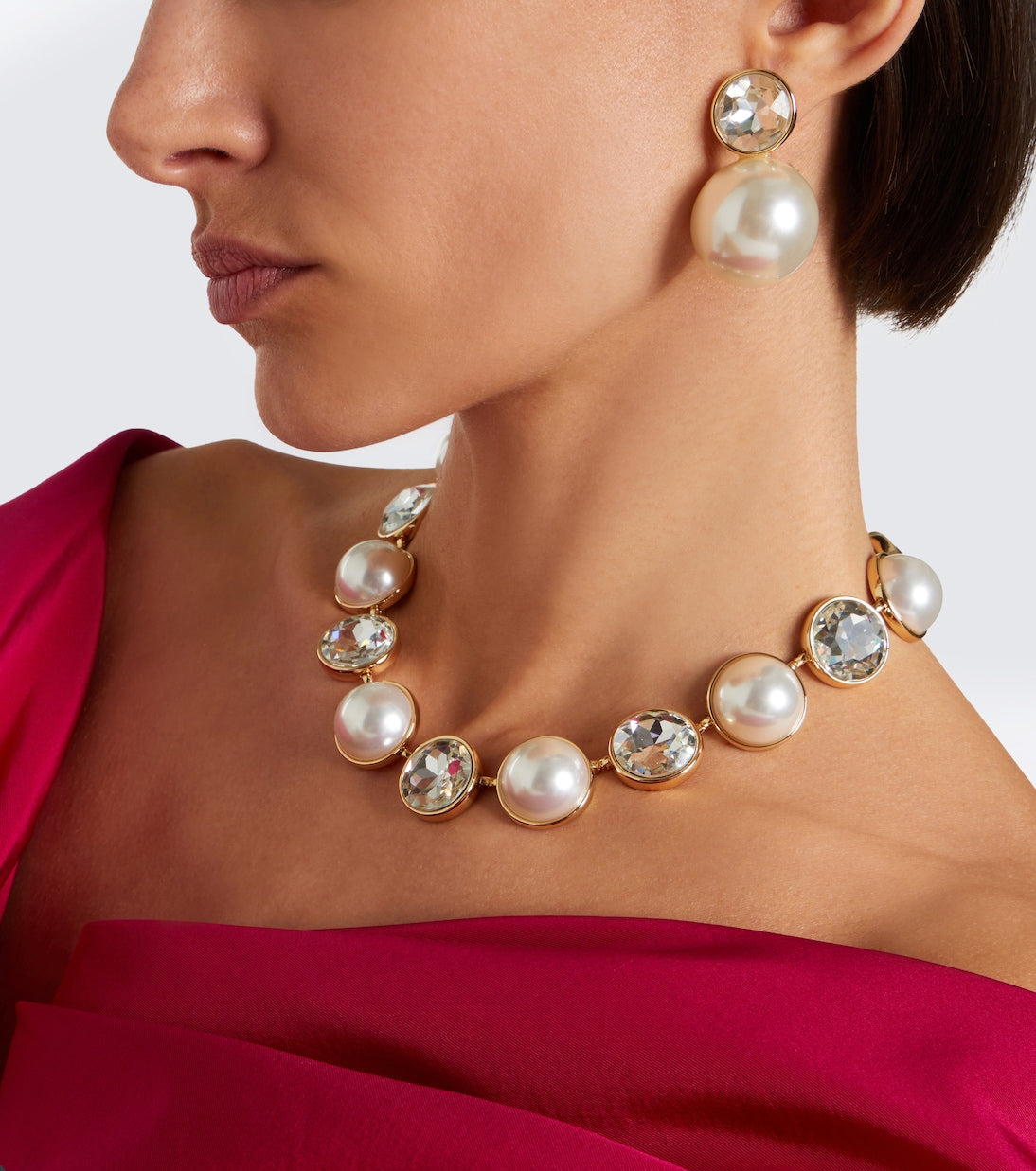 Carolina Herrera - Crystal-embellished earrings