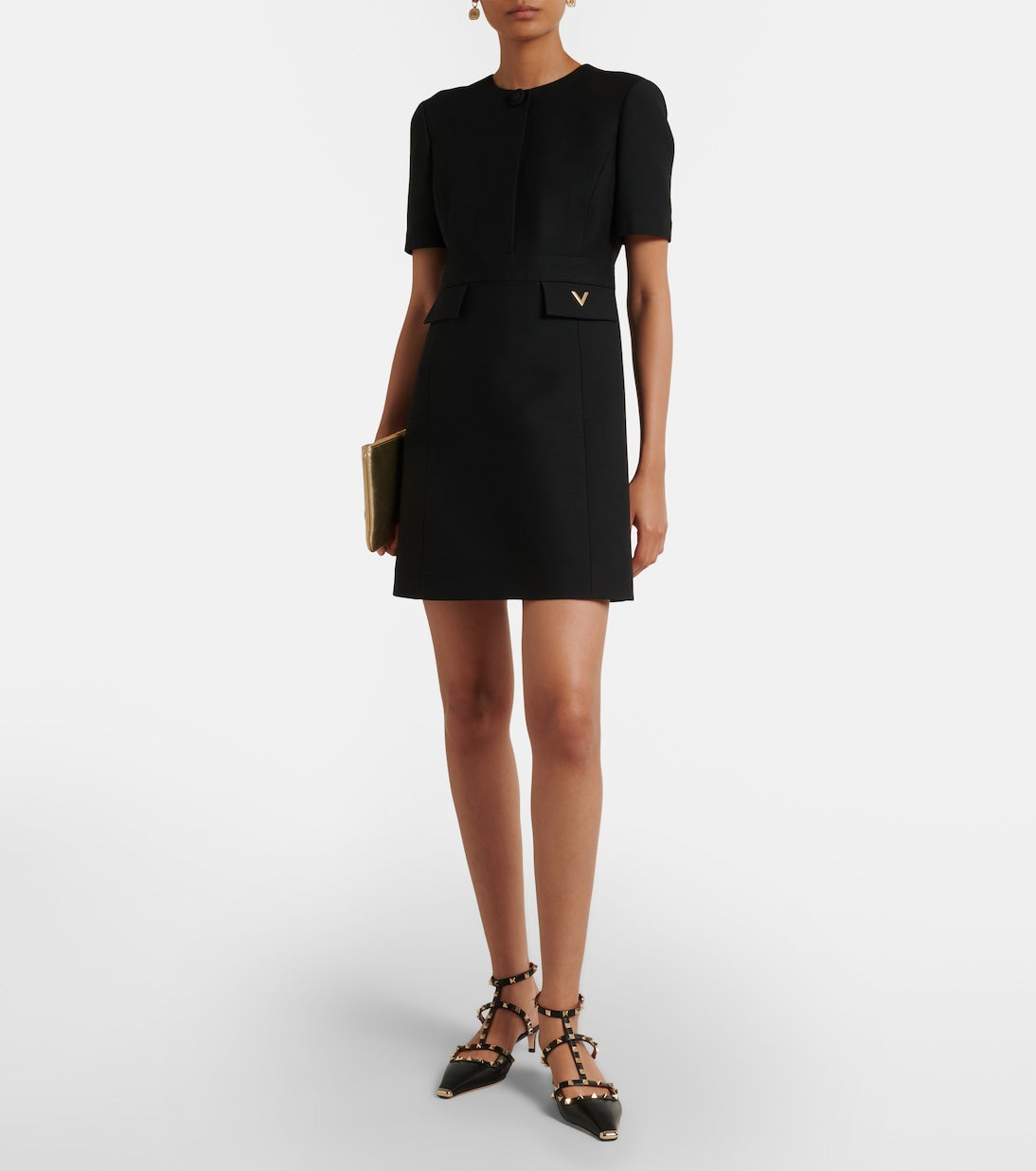 Valentino Garavani - VLogo Signature Small embellished pouch