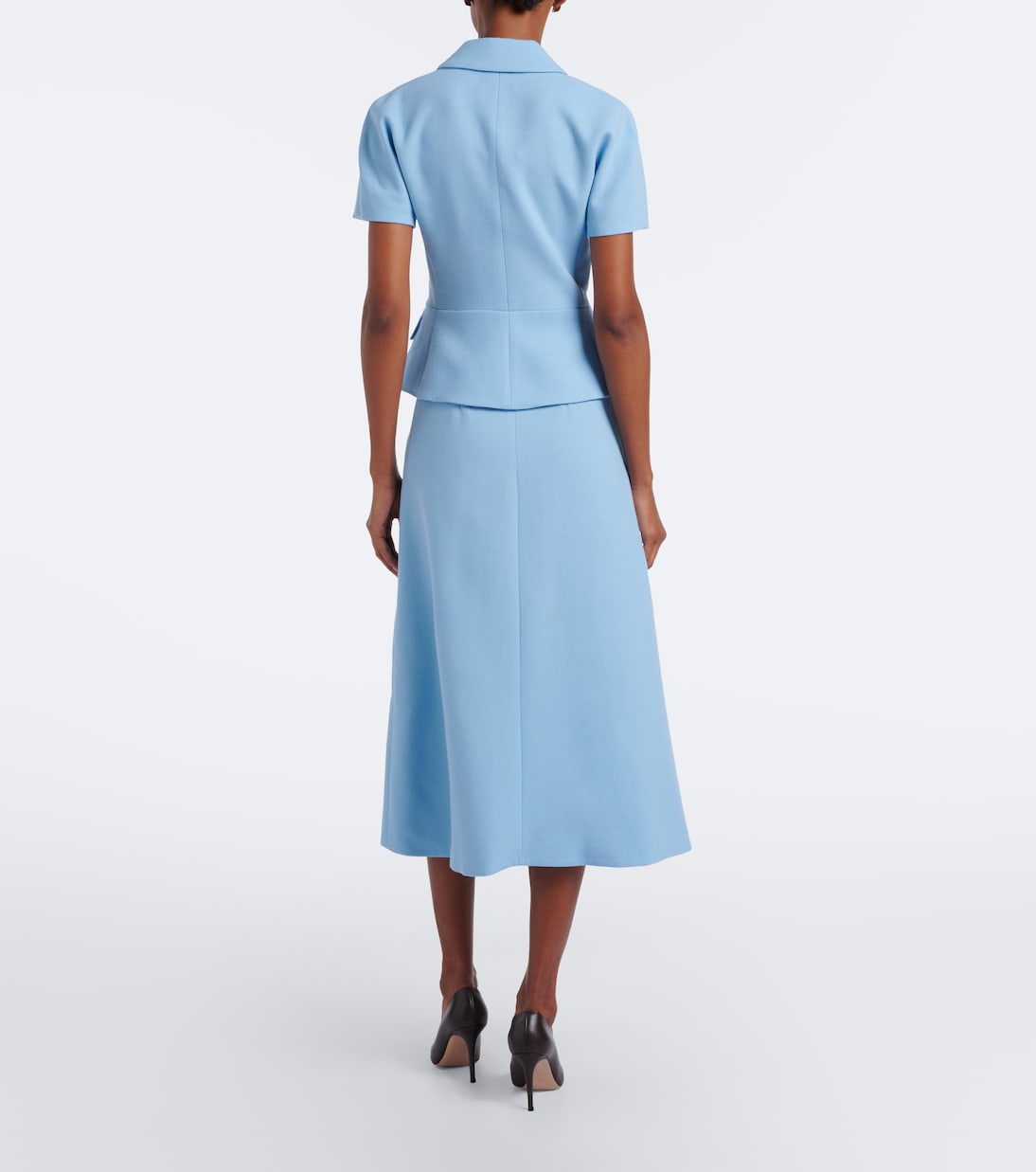 Emilia Wickstead - Alexina wool crêpe midi dress