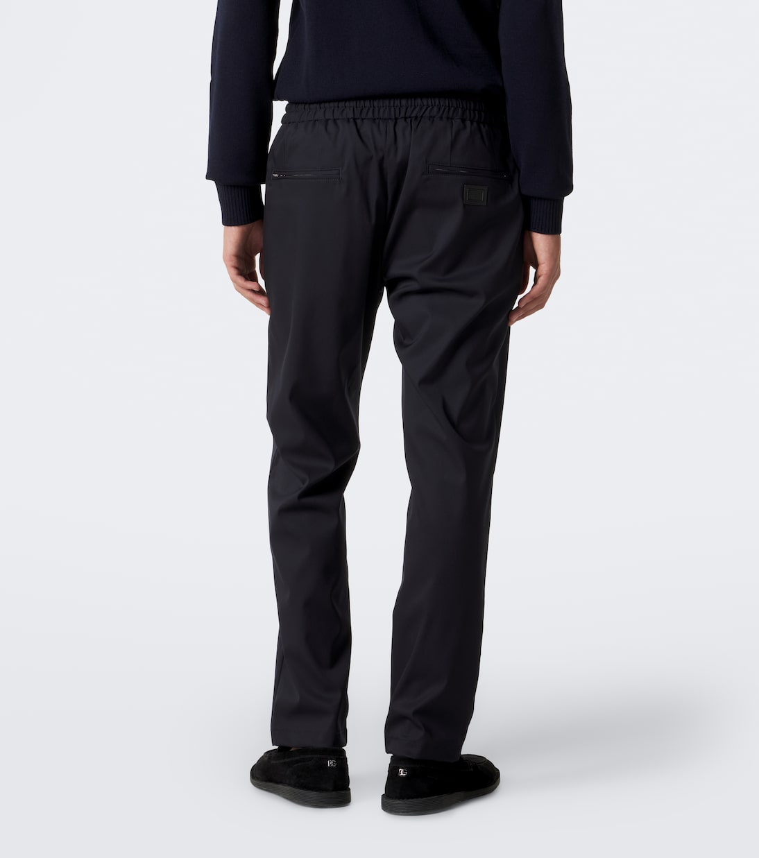 Dolce&Gabbana - Wool-blend gabardine tapered pants