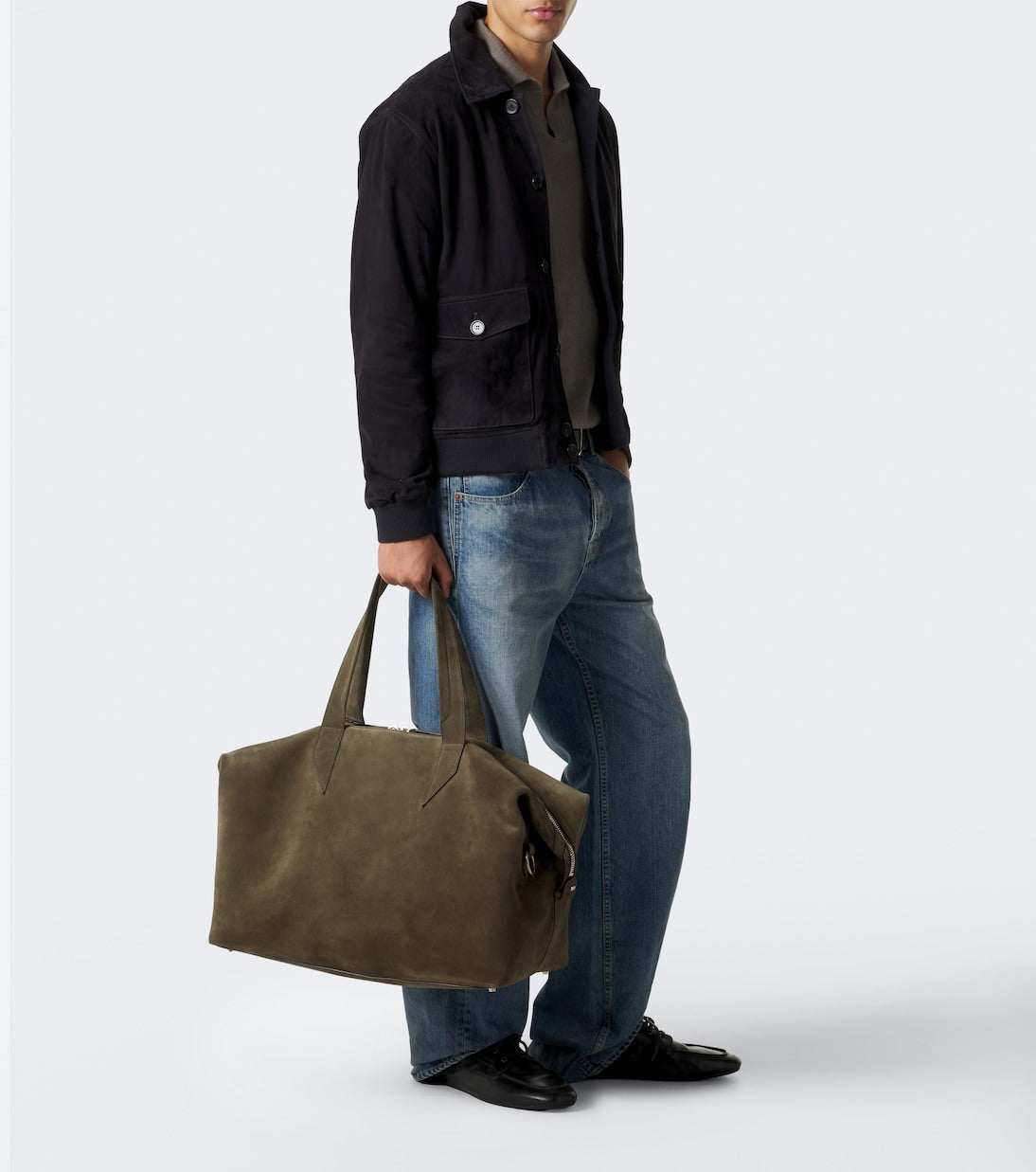 Métier - Nomad suede duffel bag