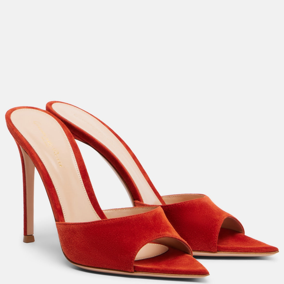Gianvito Rossi - Elle suede mules
