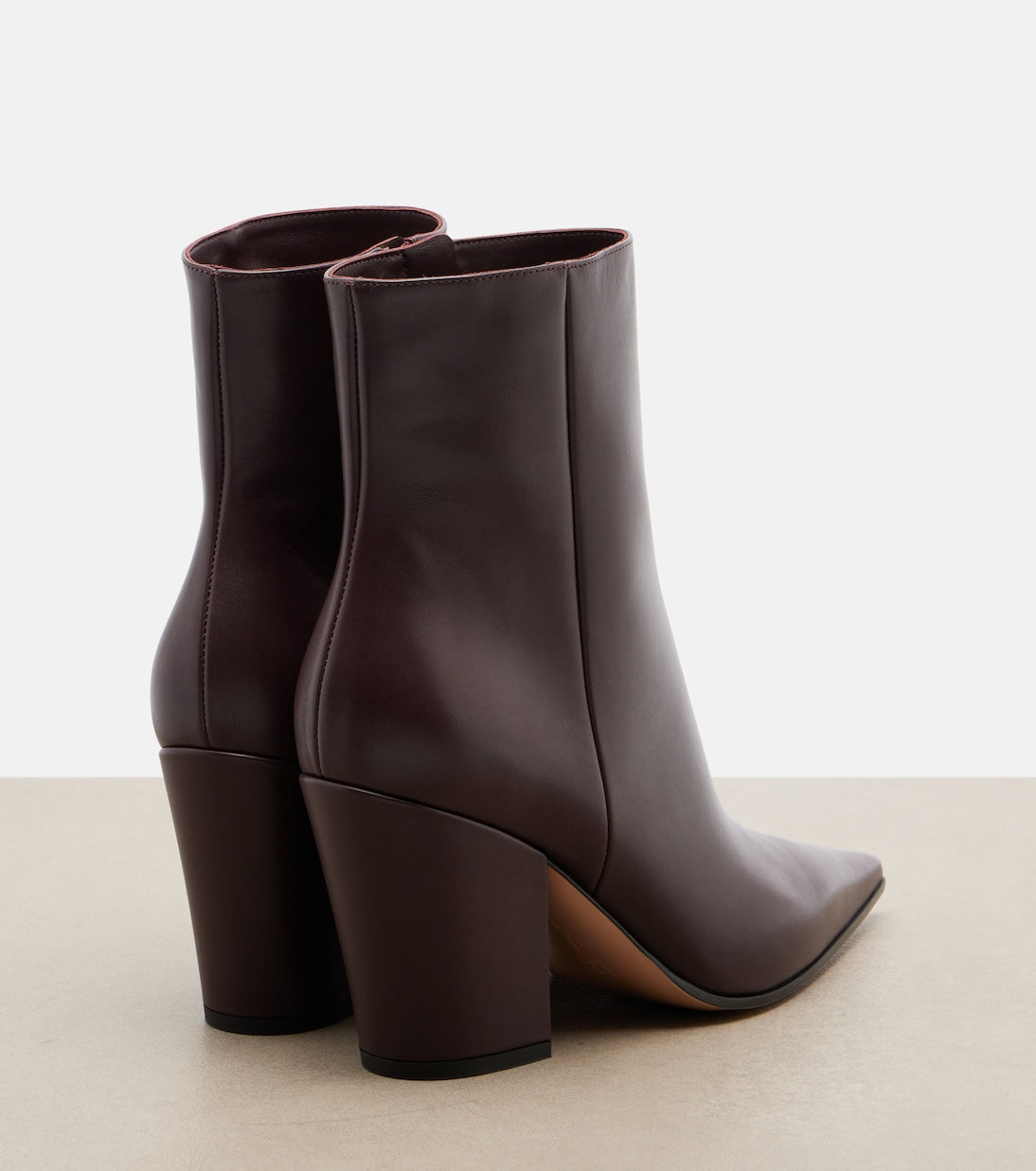 Gianvito Rossi - Keinna leather ankle boots