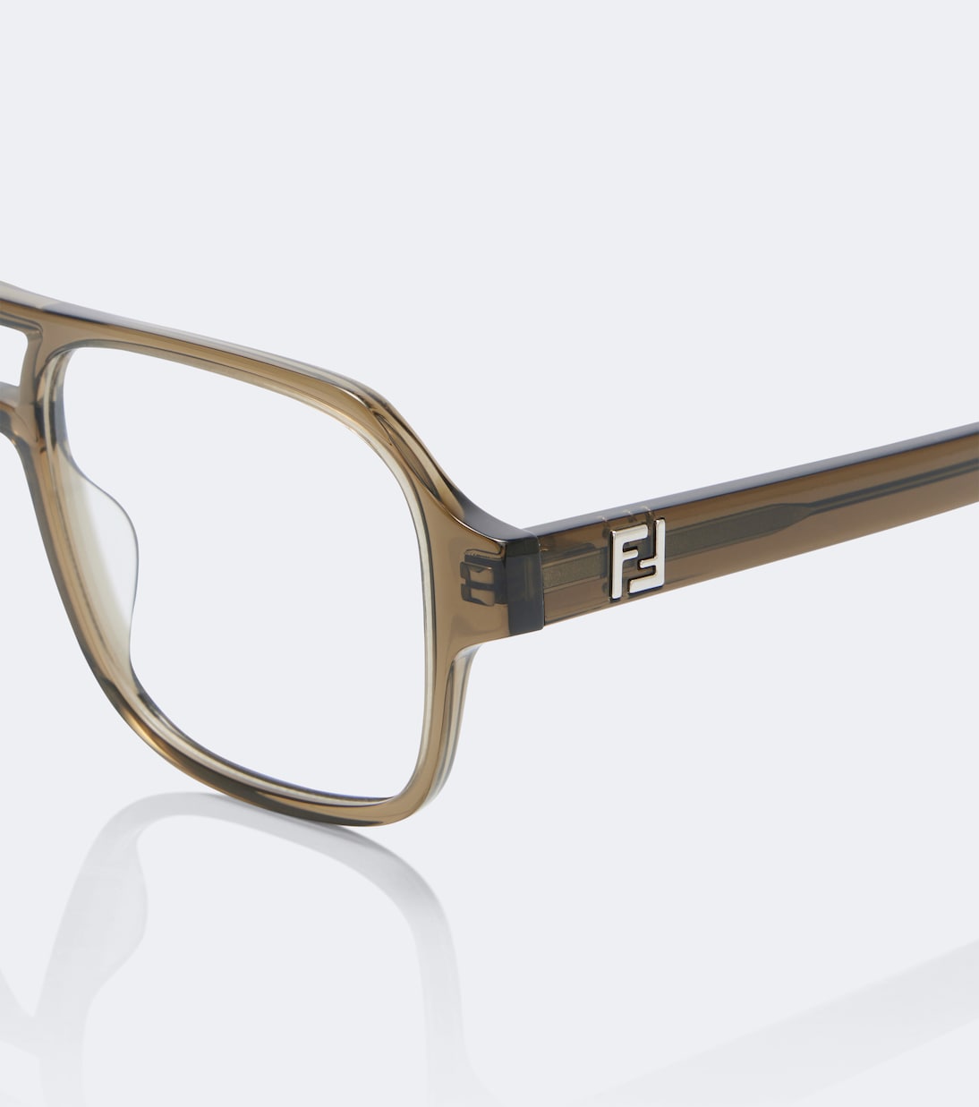 Fendi - FF Squared navigator glasses