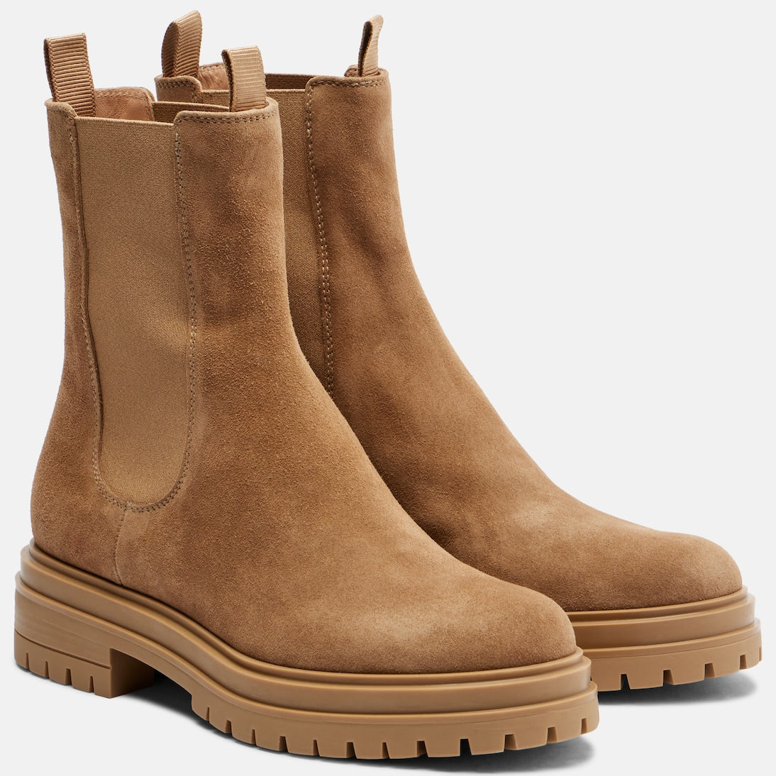 Gianvito Rossi - Chester suede Chelsea boots