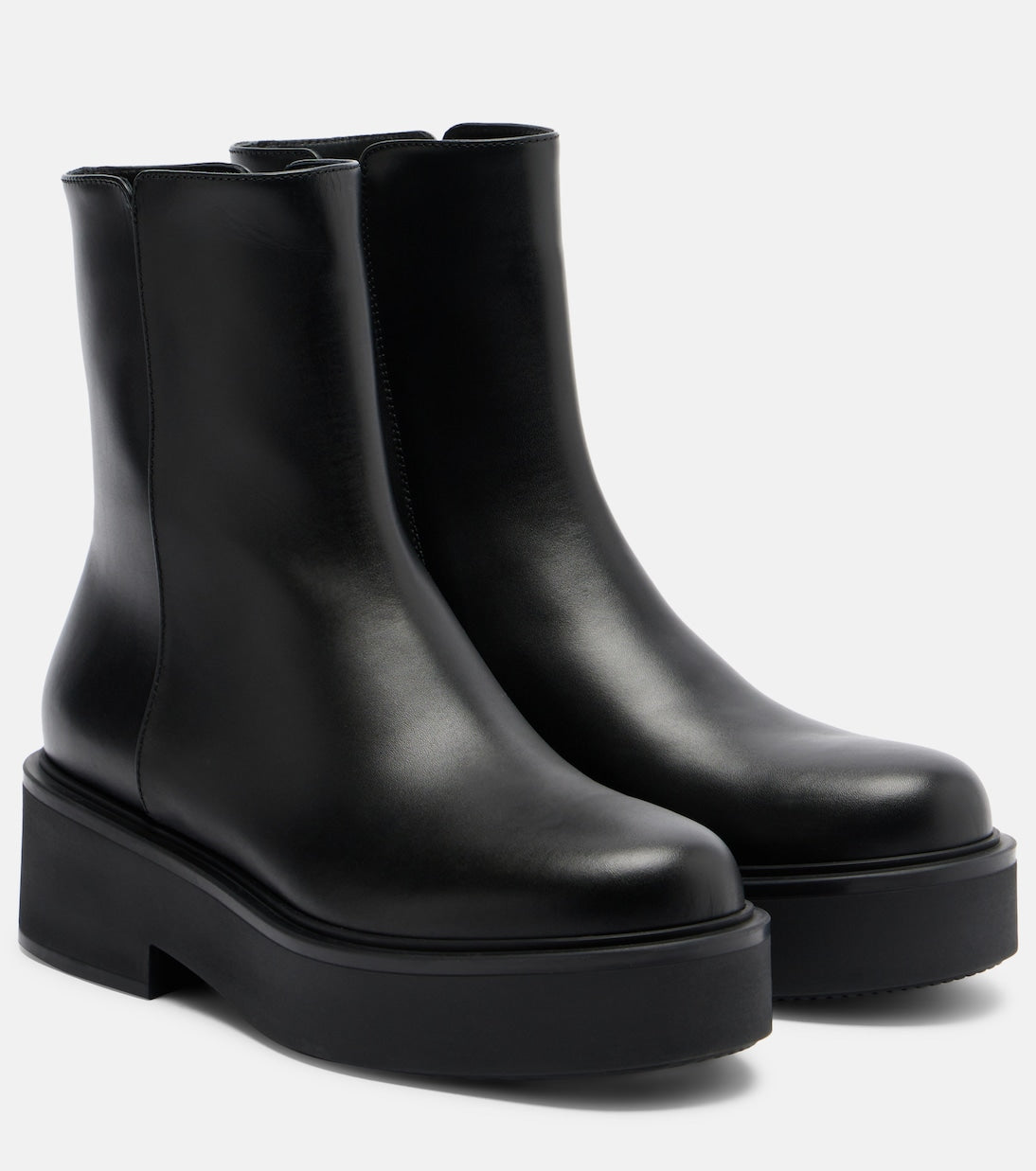 Gianvito Rossi - Hiro leather ankle boots
