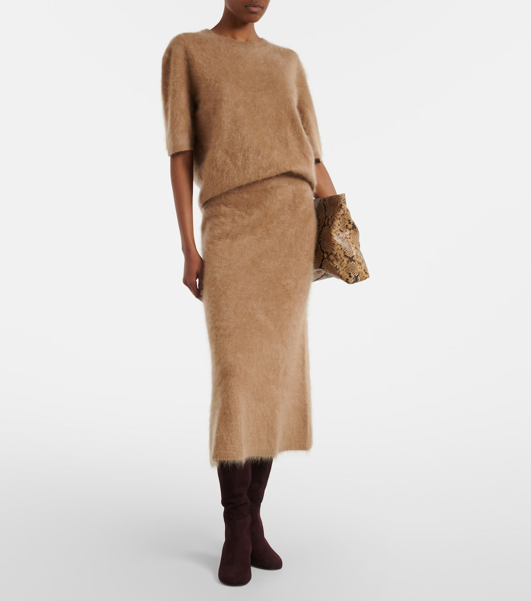 Gianvito Rossi - Joelle suede knee-high boots
