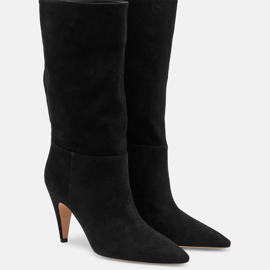 Gianvito Rossi - Elise suede mid-calf boots