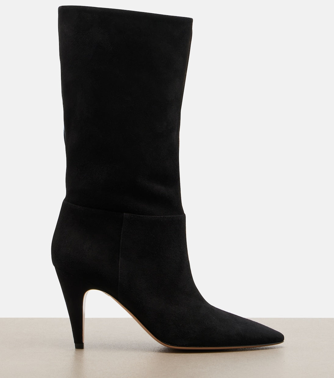 Gianvito Rossi - Elise suede mid-calf boots