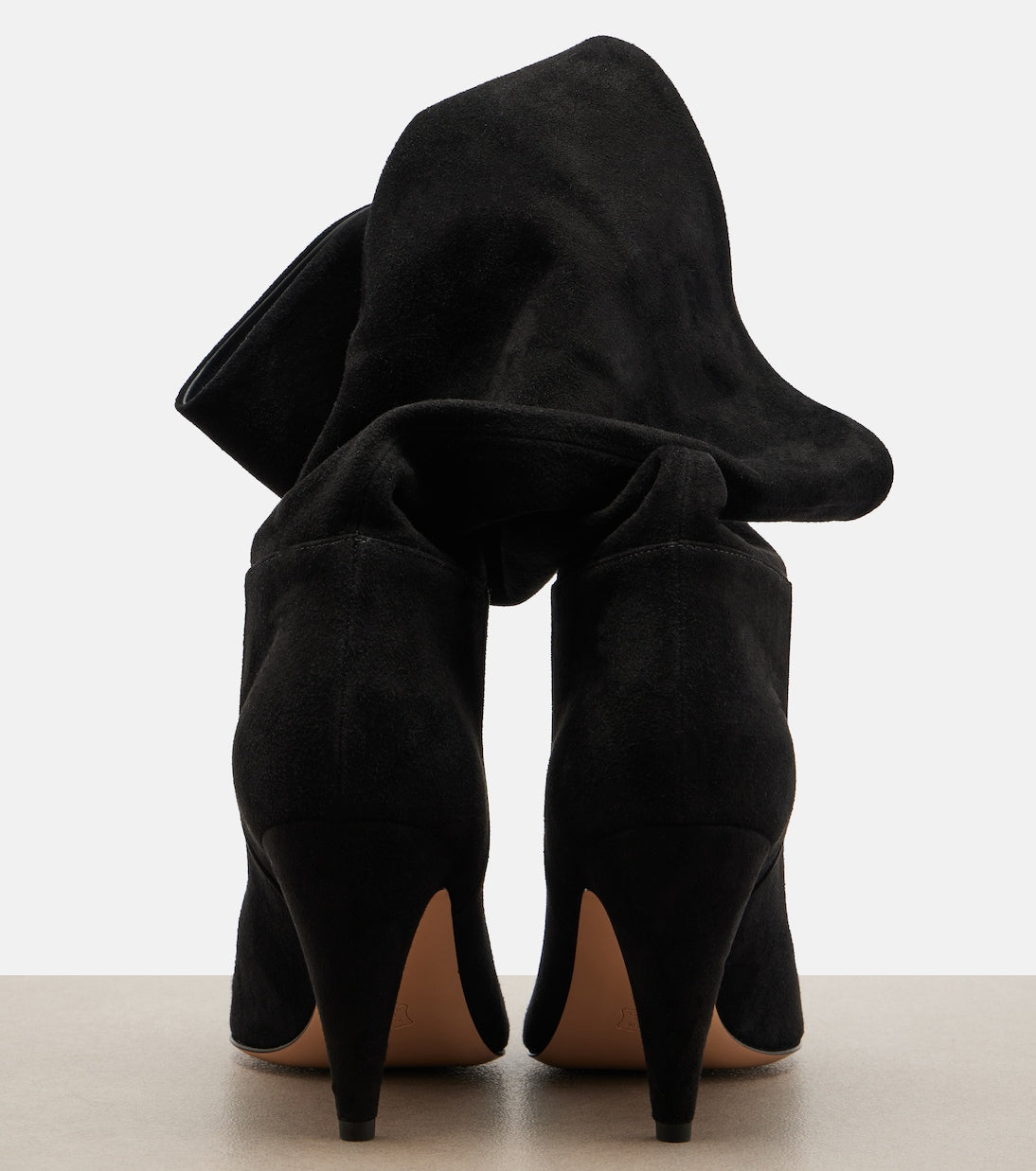 Gianvito Rossi - Elise suede mid-calf boots