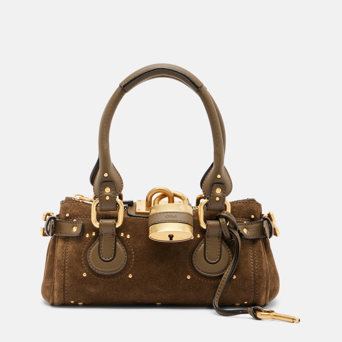 Chloé - Paddington Small suede shoulder bag