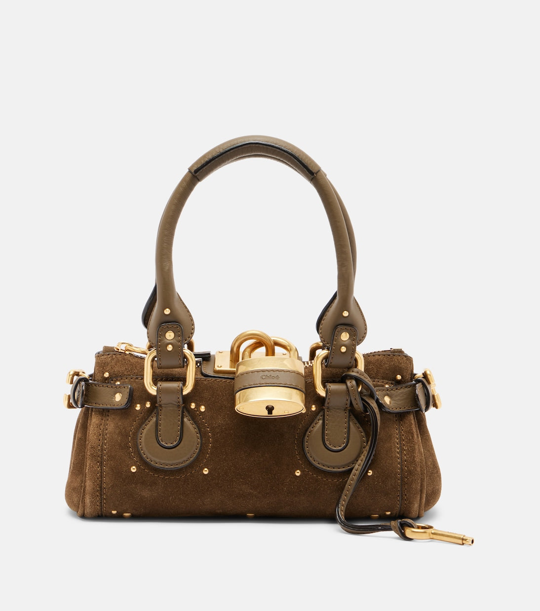 Chloé - Paddington Small suede shoulder bag