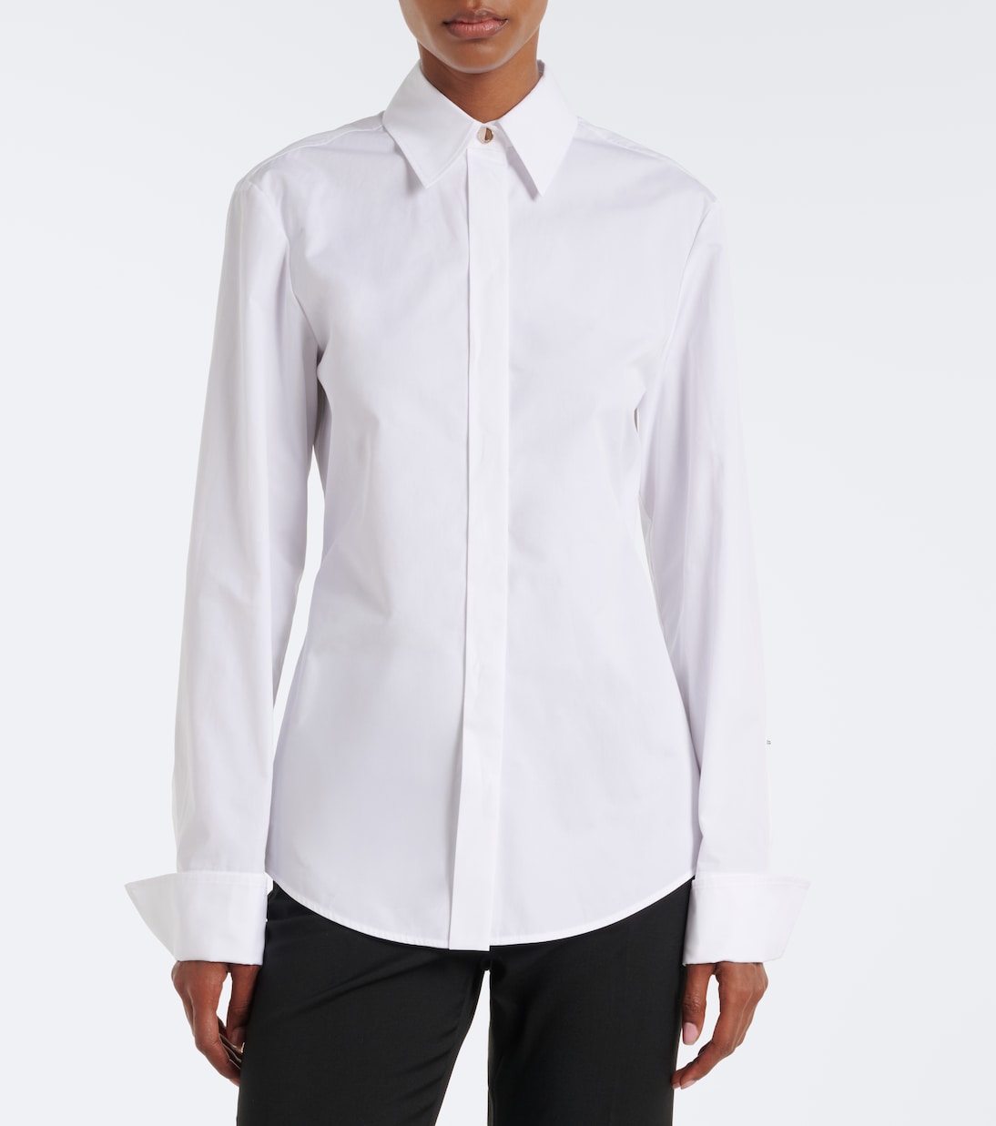 Sportmax - Cotton poplin shirt