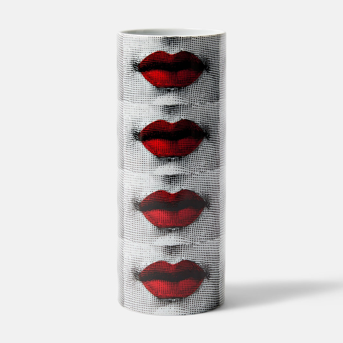 Fornasetti - Bocche Small porcelain vase