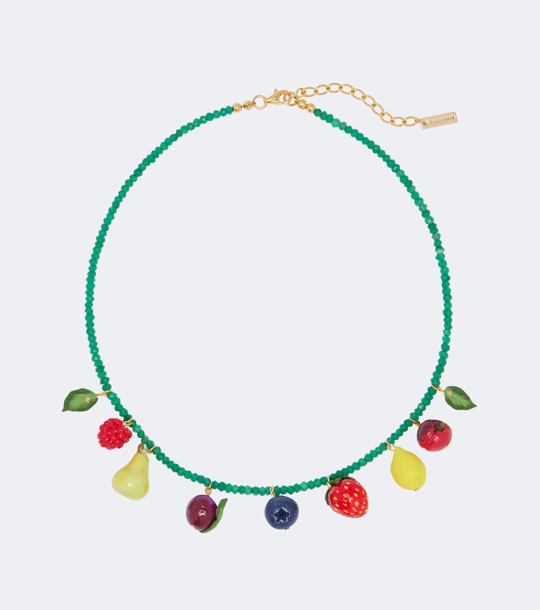 Jennifer Behr - Fruita embellished charm necklace