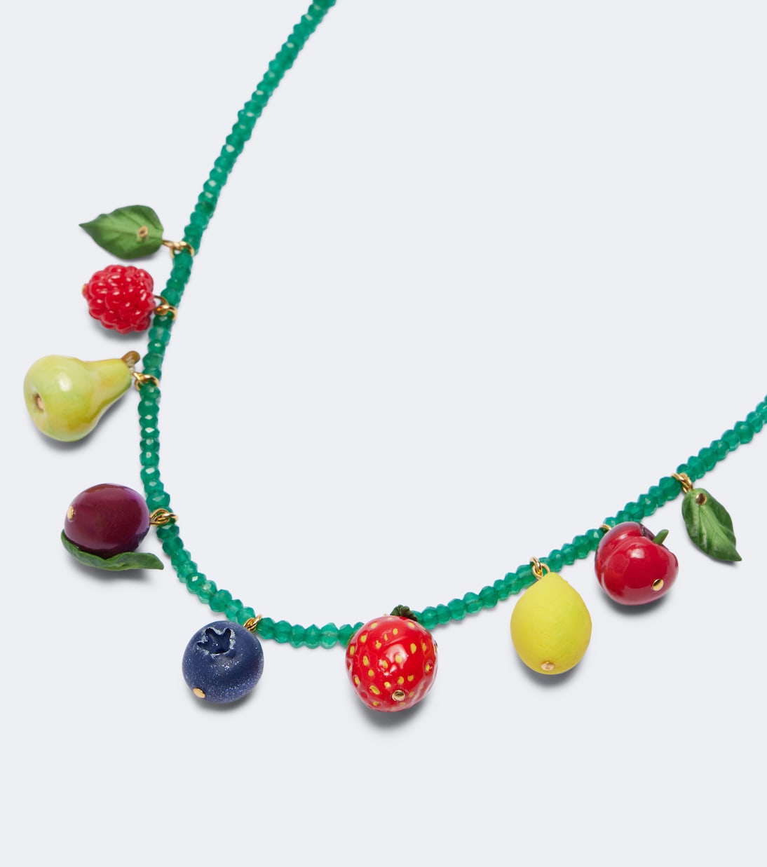 Jennifer Behr - Fruita embellished charm necklace