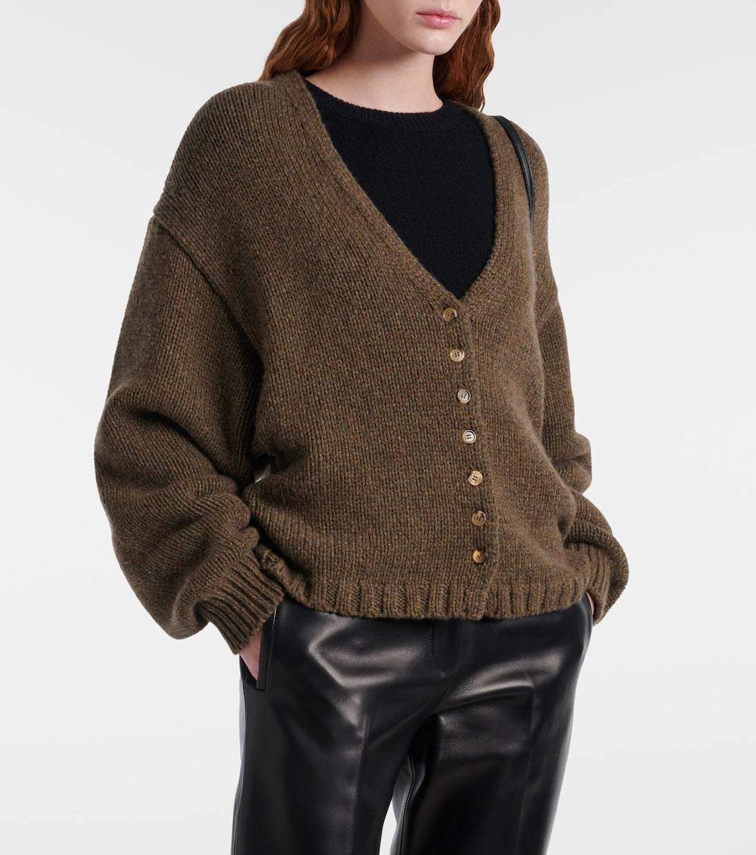Khaite - Axel oversized cashmere cardigan