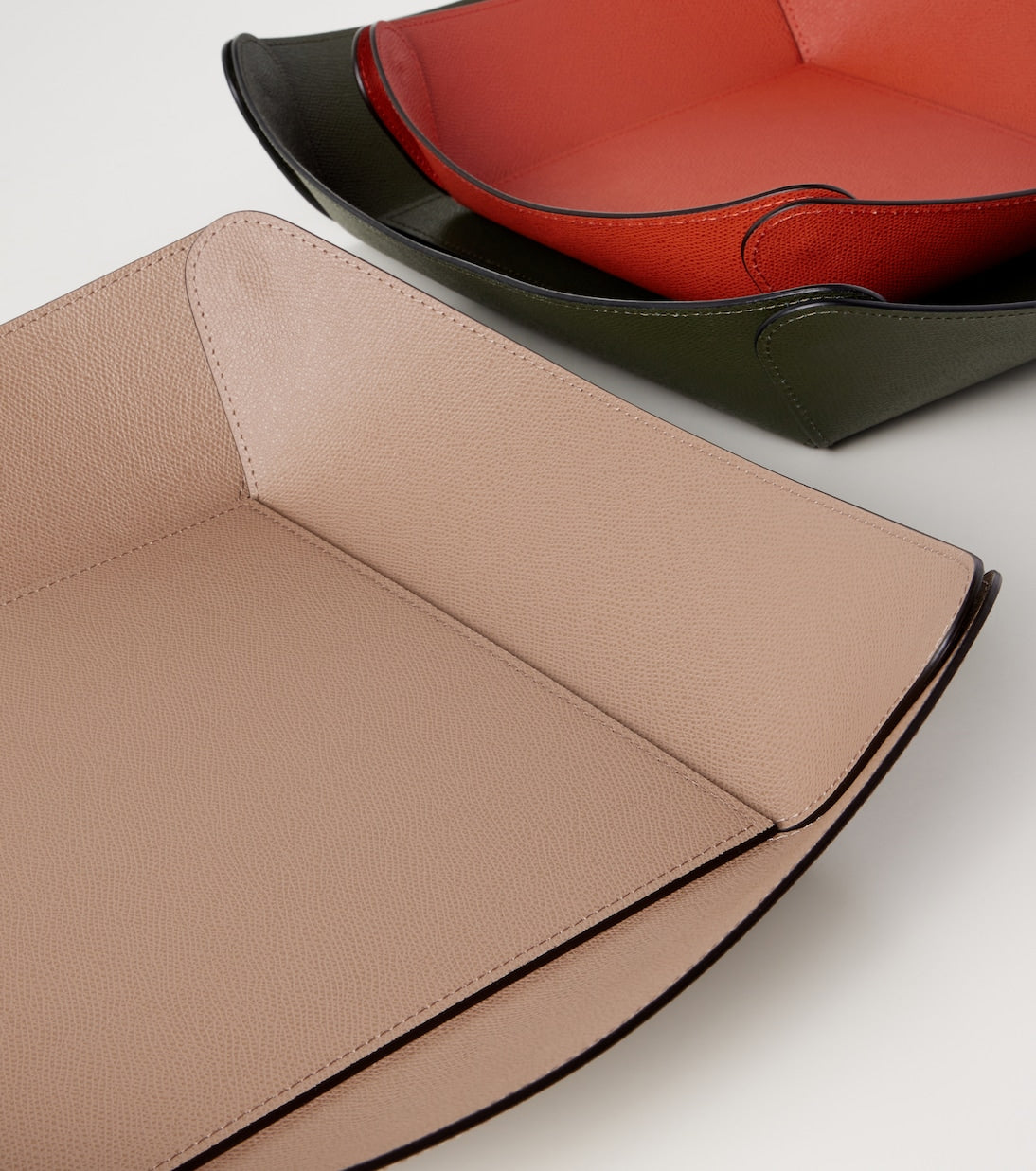 Giobagnara - Safran Large leather bowl