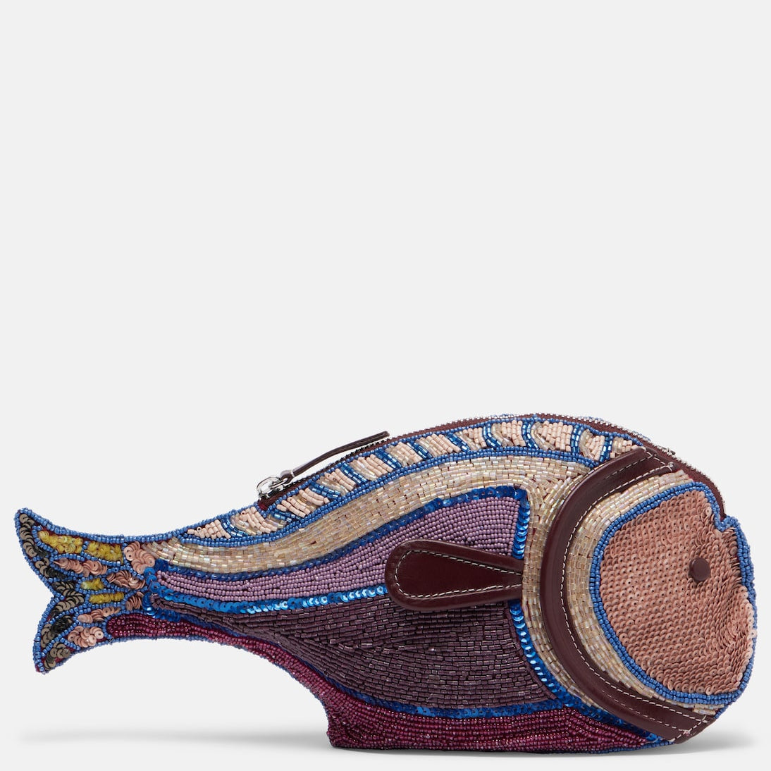 Staud - Pesce beaded clutch