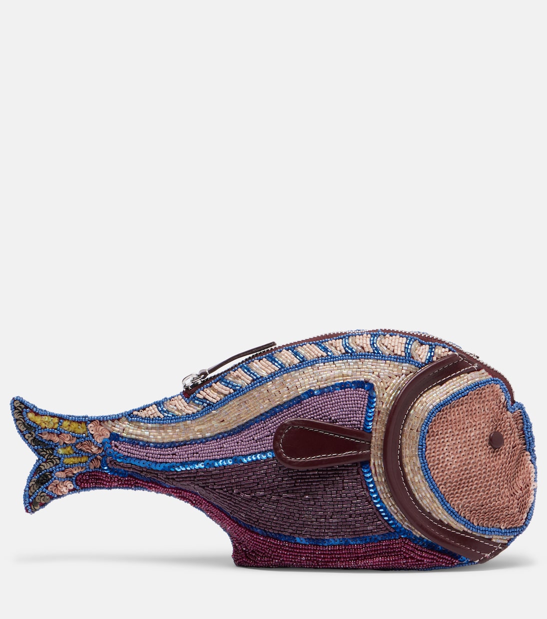 Staud - Pesce beaded clutch