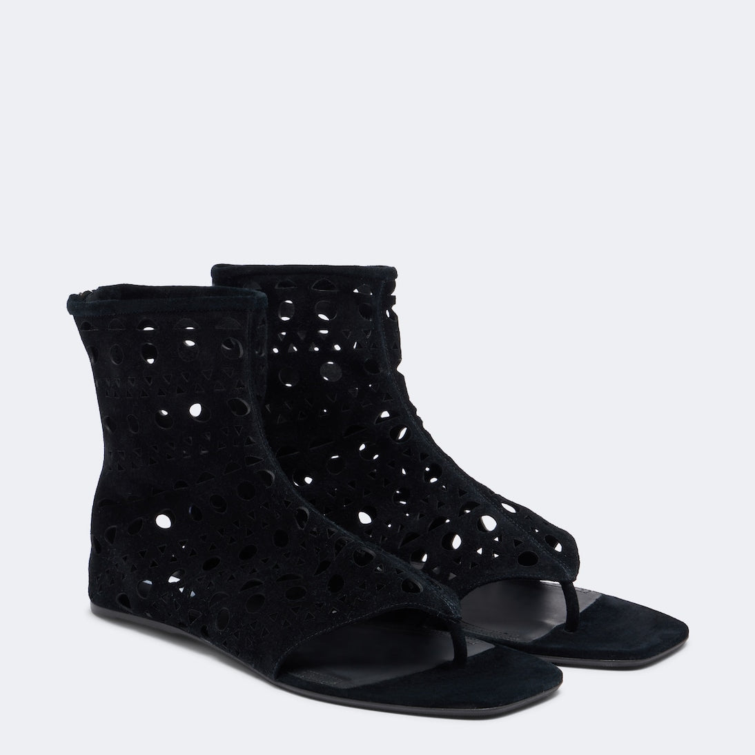 Alaïa - Neo Vienne suede thong sandals