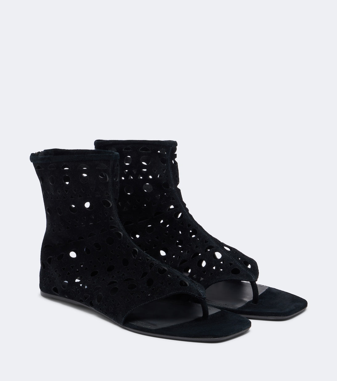 Alaïa - Neo Vienne suede thong sandals